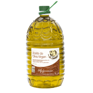 Aceite de oliva variedad alfafarenca 5L
