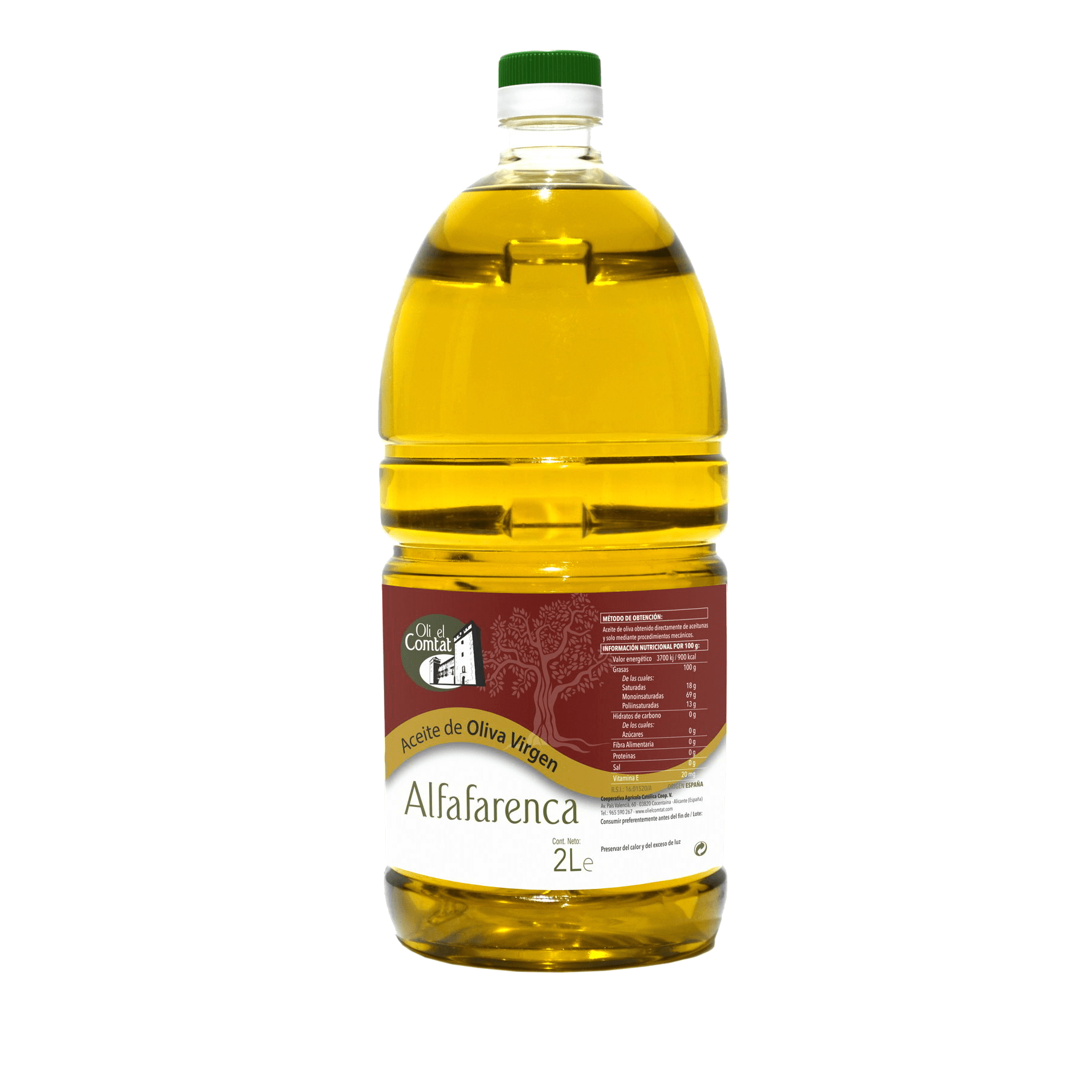 Aceite de oliva alfafarenca 2l