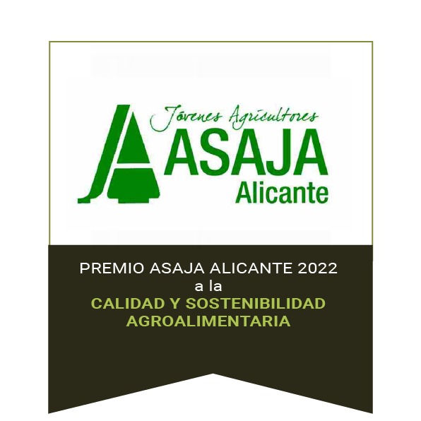 Premio ASAJA Alicante 2022 a la calidad y sostenibilidad agroalimentaria